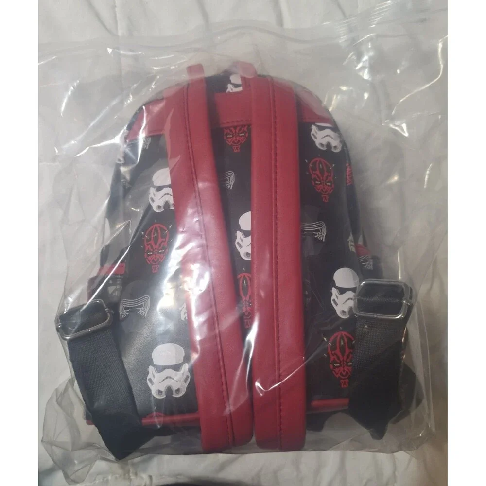 NWOT loungefly  Darth Vader Darth maul mini backpack bookbag purse bag tote!